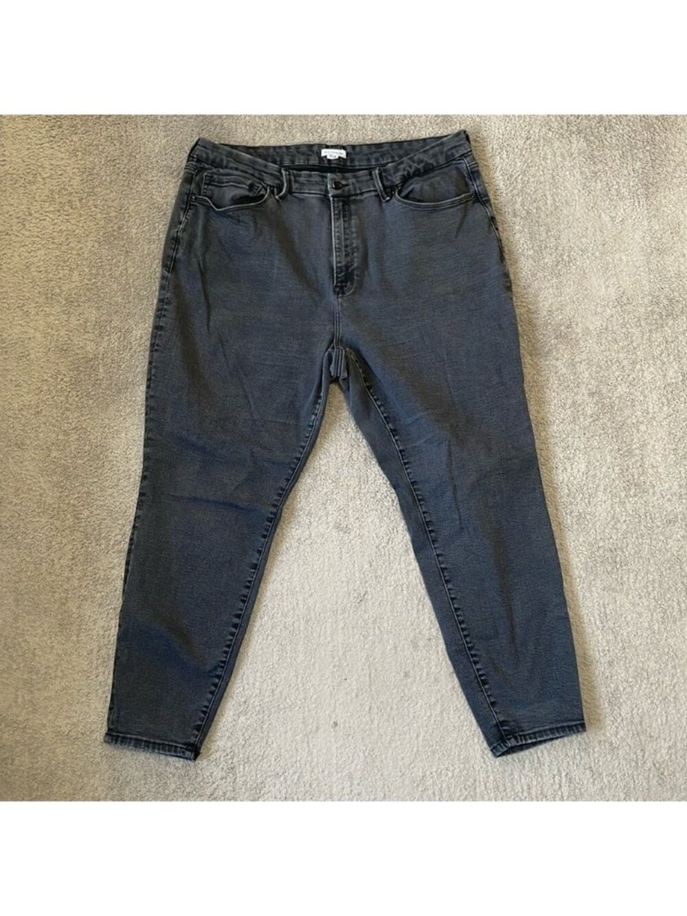EC Good American Always Fit Black Skinny Jeans - Size 20-26
